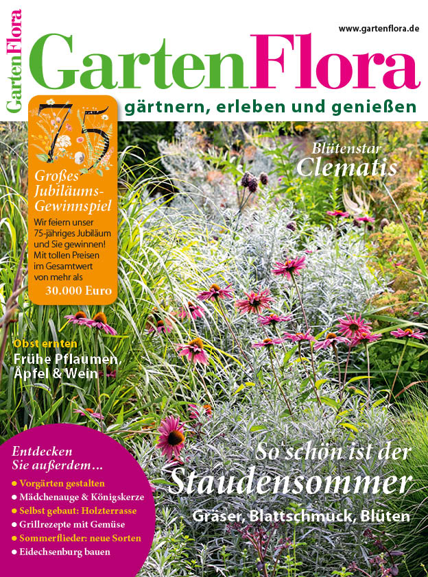 Cover der GartenFlora, Ausgabe 08/24